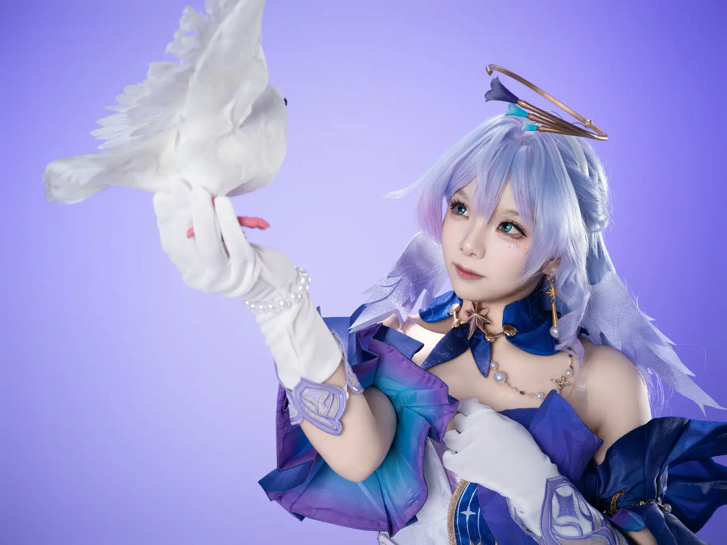 [Robin cosplay] Honkai: Star Rail: Wishing for Feathers and Wings by 沈诗若 - Image 10