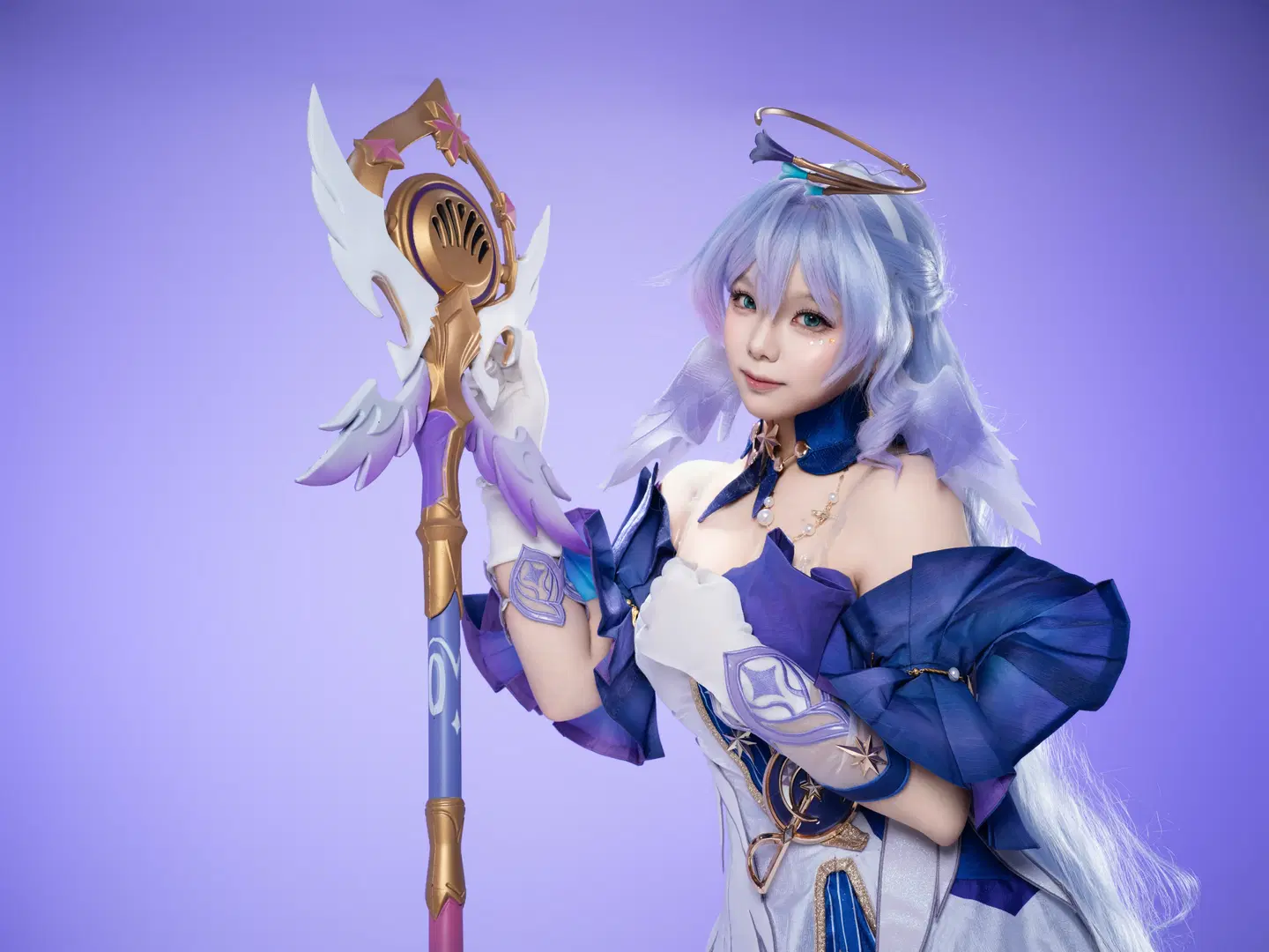 [Robin cosplay] Honkai: Star Rail: Wishing for Feathers and Wings by 沈诗若 - Image 12