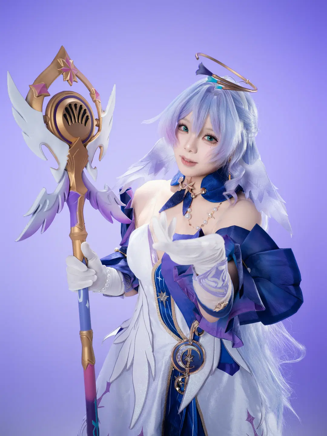 [Robin cosplay] Honkai: Star Rail: Wishing for Feathers and Wings by 沈诗若 - Image 4