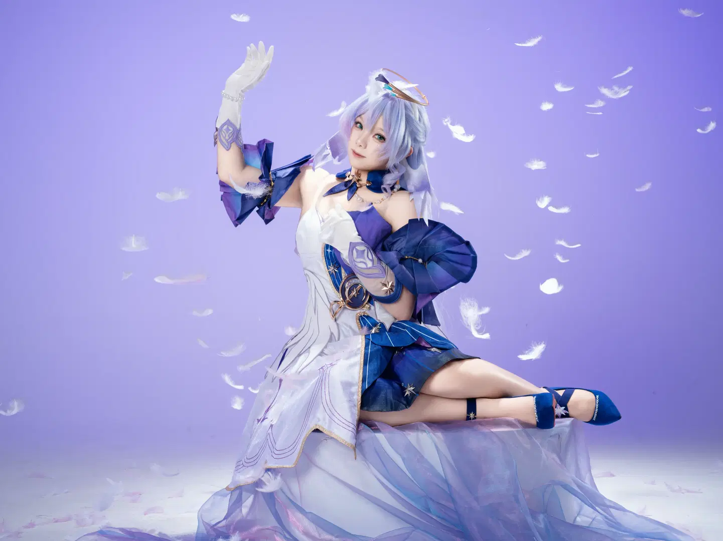 [Robin cosplay] Honkai: Star Rail: Wishing for Feathers and Wings by 沈诗若 - Image 8