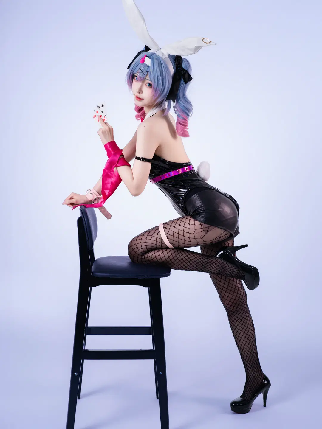 兔女郎, 初音未来, 初音未来cos, 兔子洞, 渔网袜