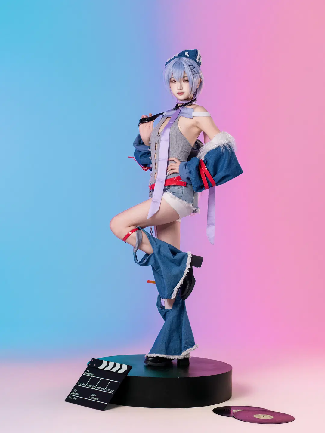 【明日香和綾波麗cos】新世紀福音戰士的搖滾樂隊風 - 沈诗若 - 第12張