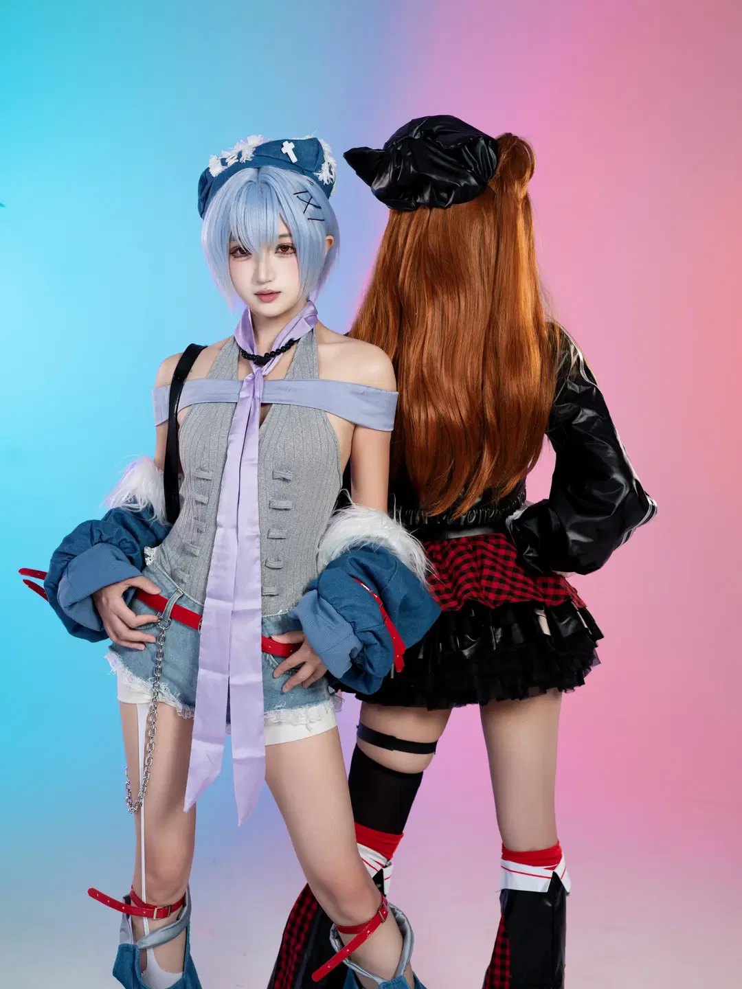 【明日香和綾波麗cos】新世紀福音戰士的搖滾樂隊風 - 沈诗若 - 第2張