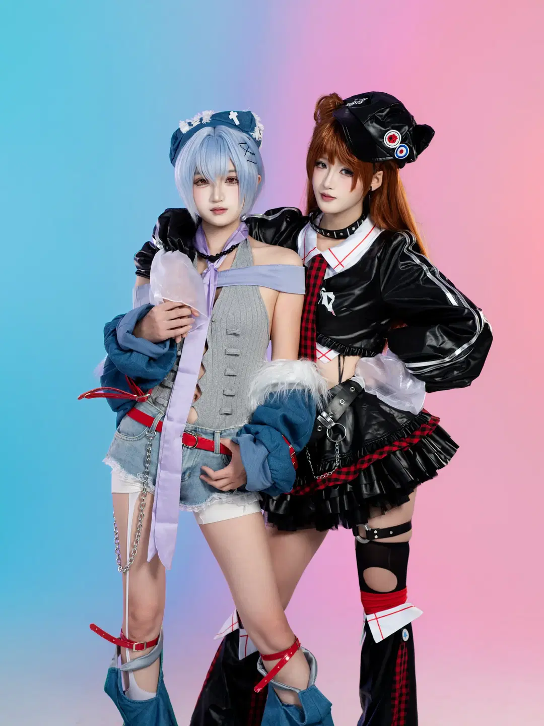 【明日香和綾波麗cos】新世紀福音戰士的搖滾樂隊風 - 沈诗若 - 第4張