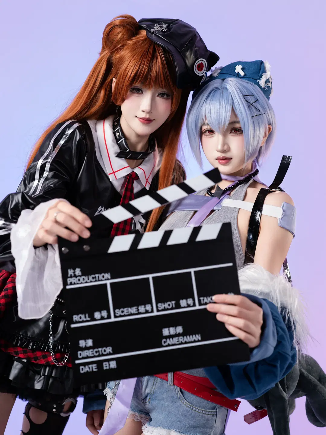 【明日香和綾波麗cos】新世紀福音戰士的搖滾樂隊風 - 沈诗若 - 第9張