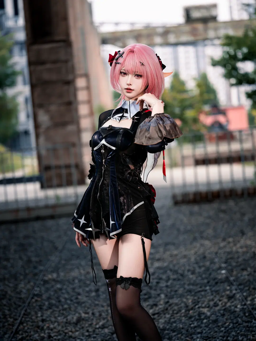 【レミエール コスプレ】『ゼンレスゾーンゼロ』廃墟の工業風ロケーション撮影記録 - 沈诗若 - 10枚目