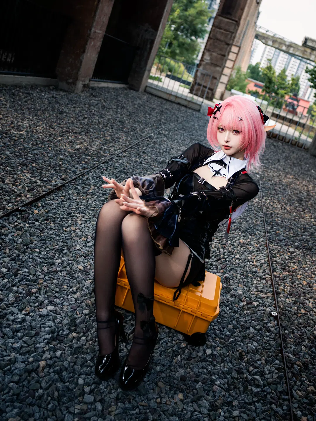 【レミエール コスプレ】『ゼンレスゾーンゼロ』廃墟の工業風ロケーション撮影記録 - 沈诗若 - 11枚目