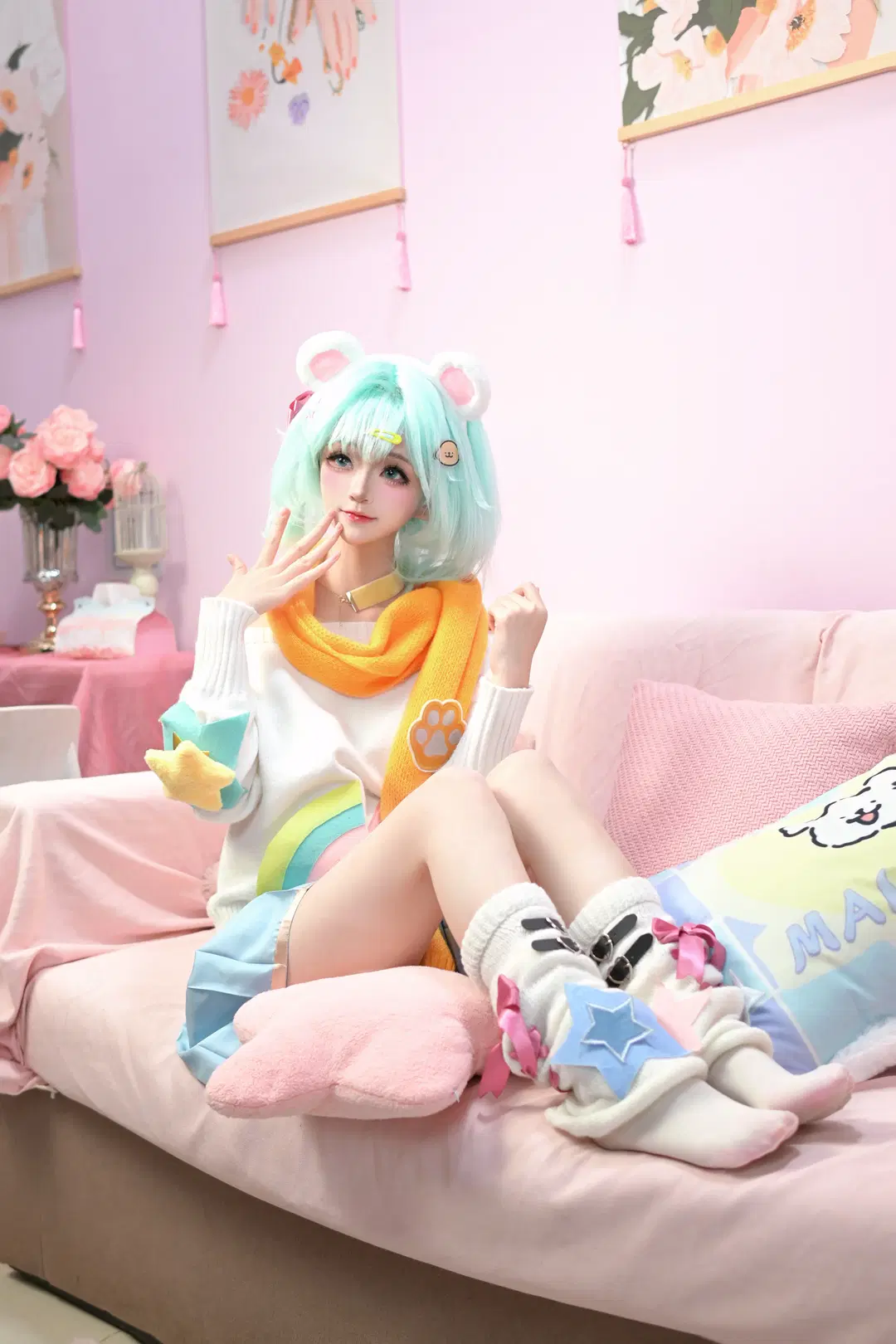 二次元, コスプレ, オナー・オブ・キングス, 小喬コスプレ, 線画犬