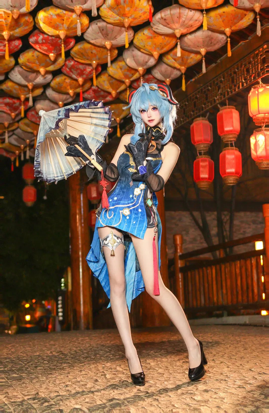 Genshin Impact, Ganyu Cosplay, cosplay, Lantern Rite, The Lantern Festival