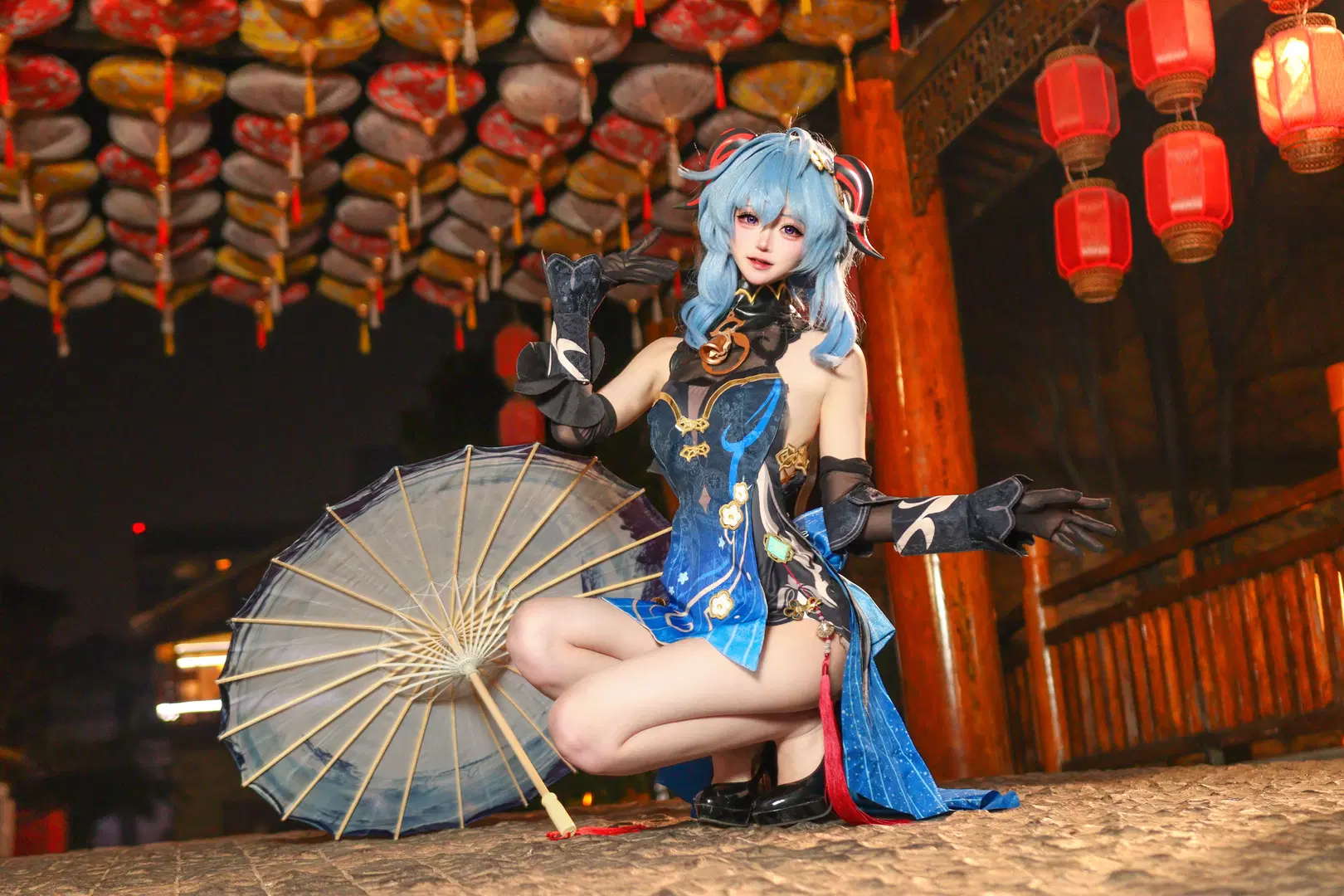 【甘雨 コスプレ】原神海灯祭、元宵節の団欒を共に祝う - 小时汤泡饭 - 2枚目
