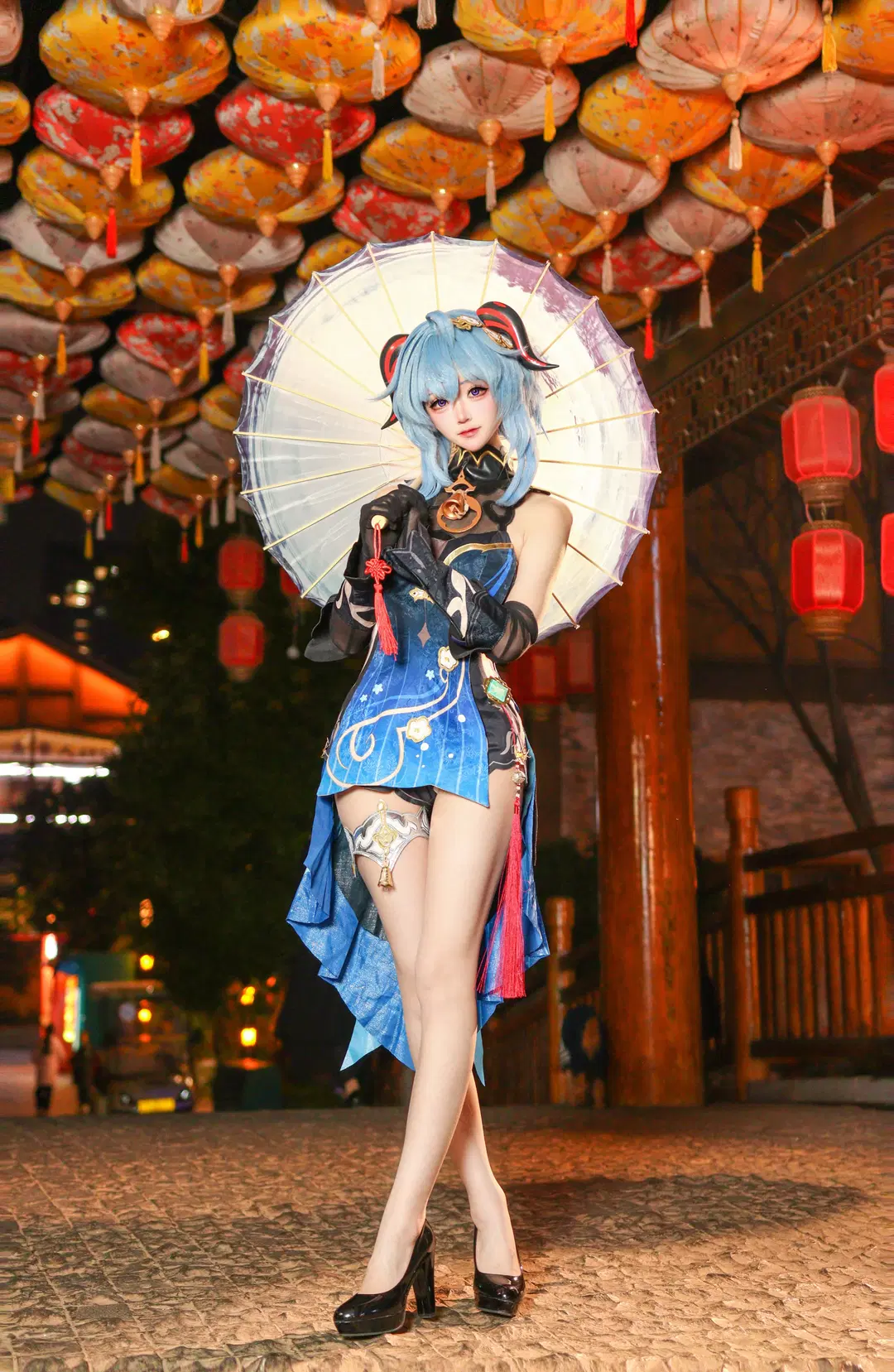 【甘雨 コスプレ】原神海灯祭、元宵節の団欒を共に祝う - 小时汤泡饭 - 3枚目