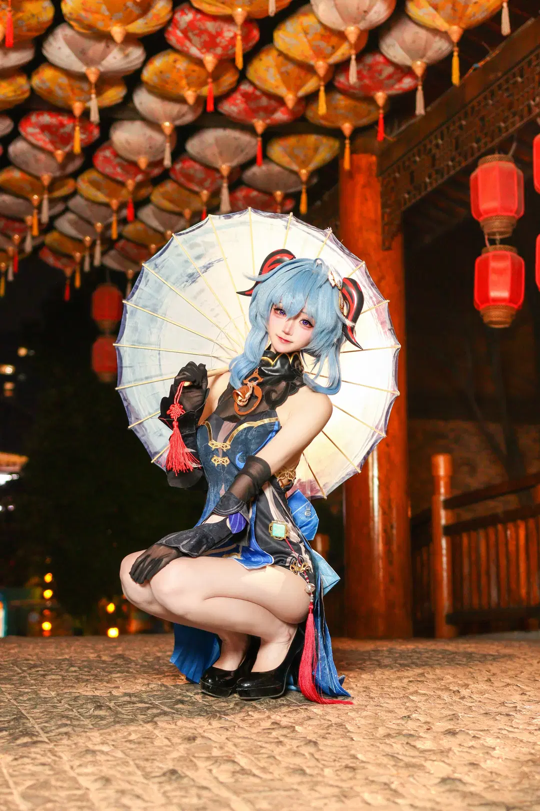 【甘雨 コスプレ】原神海灯祭、元宵節の団欒を共に祝う - 小时汤泡饭 - 4枚目