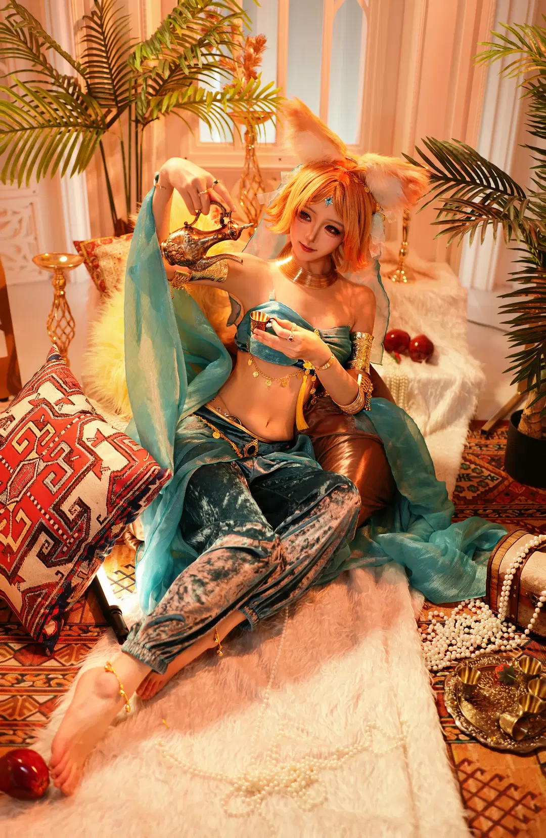 Honor of Kings, Custom design cosplay, Anime cosplay, Exotic style, Daji cosplay