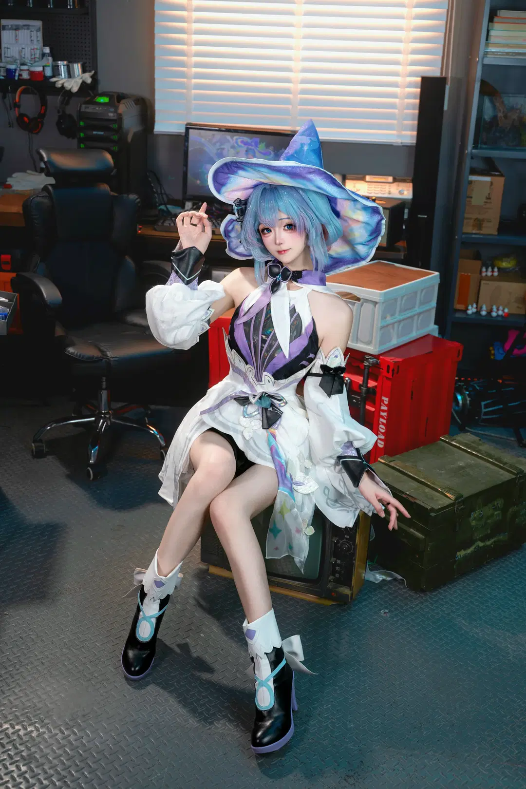 王者荣耀, 二次元cosplay, 摄影分享, 小乔cos, 时之魔女