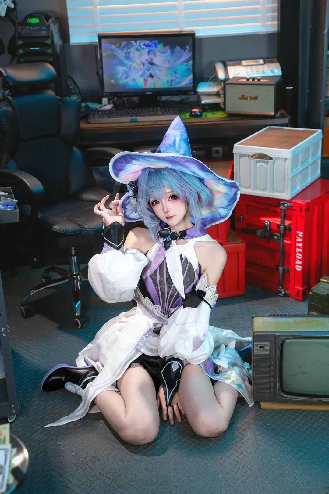 【小喬コスプレ】『オナー・オブ・キングス』時の魔女：スタジオに魔法を宿す二次元コスプレ - 小时汤泡饭 - 4枚目