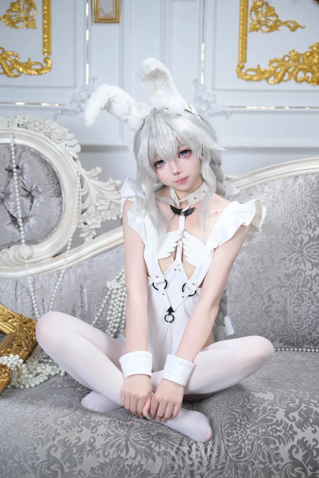 cosplay, 碧蓝航线, 兔女郎, 白丝, 恶毒cos - 第1张