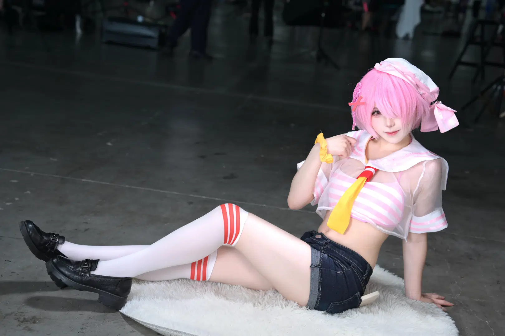 【Ram cosplay】Re:ZERO -Starting Life in Another World- Swimsuit Convention Photo Log by 蒲牢411 - Image 2