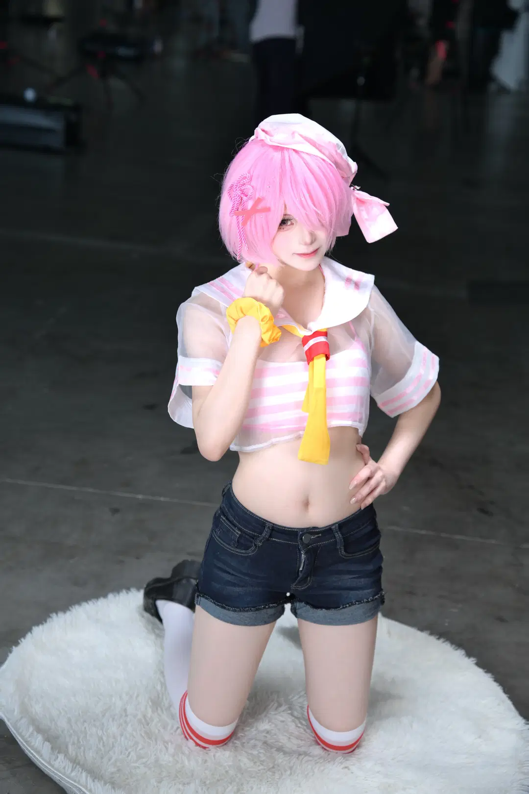 【Ram cosplay】Re:ZERO -Starting Life in Another World- Swimsuit Convention Photo Log by 蒲牢411 - Image 3