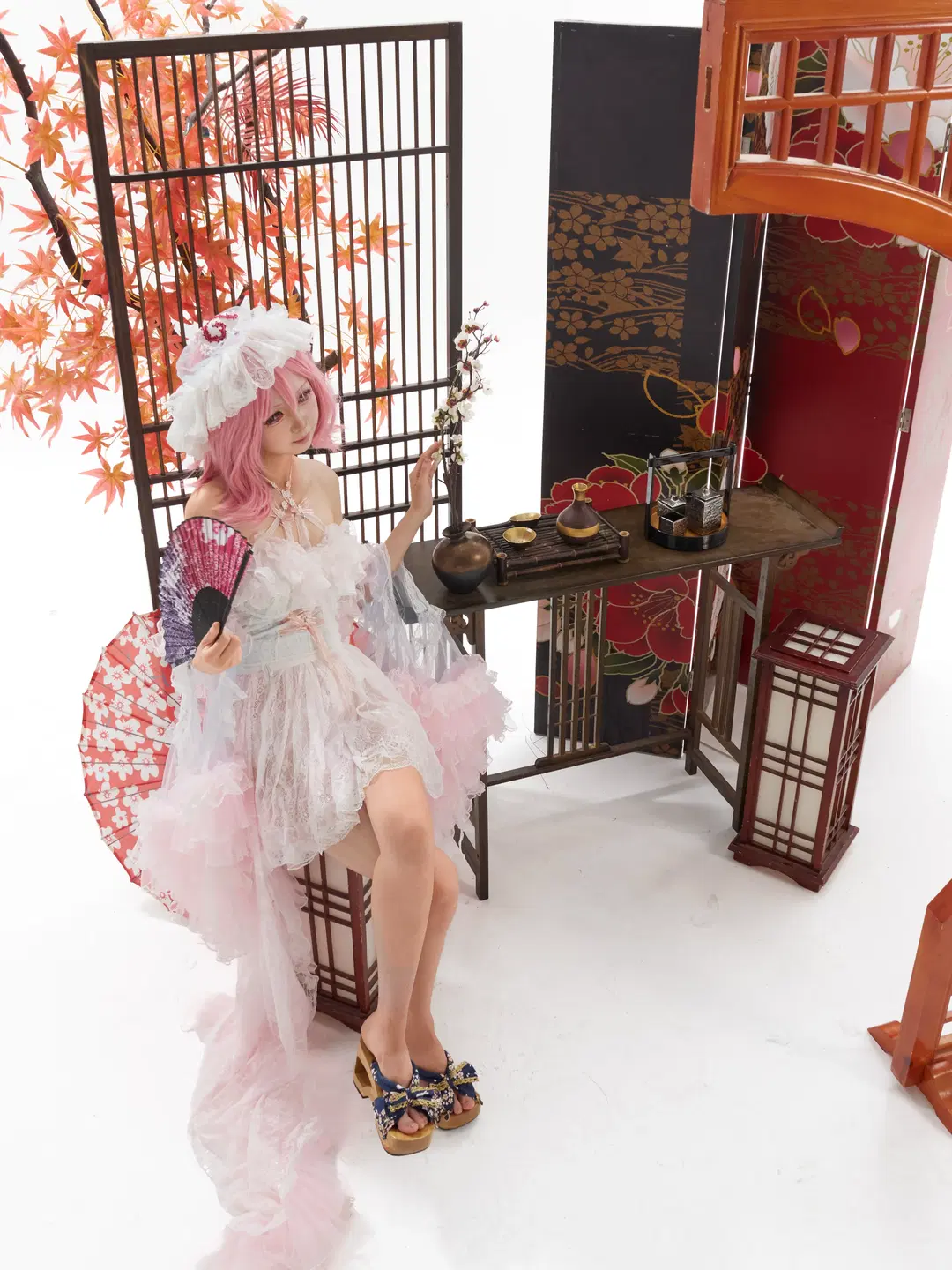 【西行寺幽幽子cos】东方Project白玉楼的主人 - 猫皮萨摩耶 - 第2张