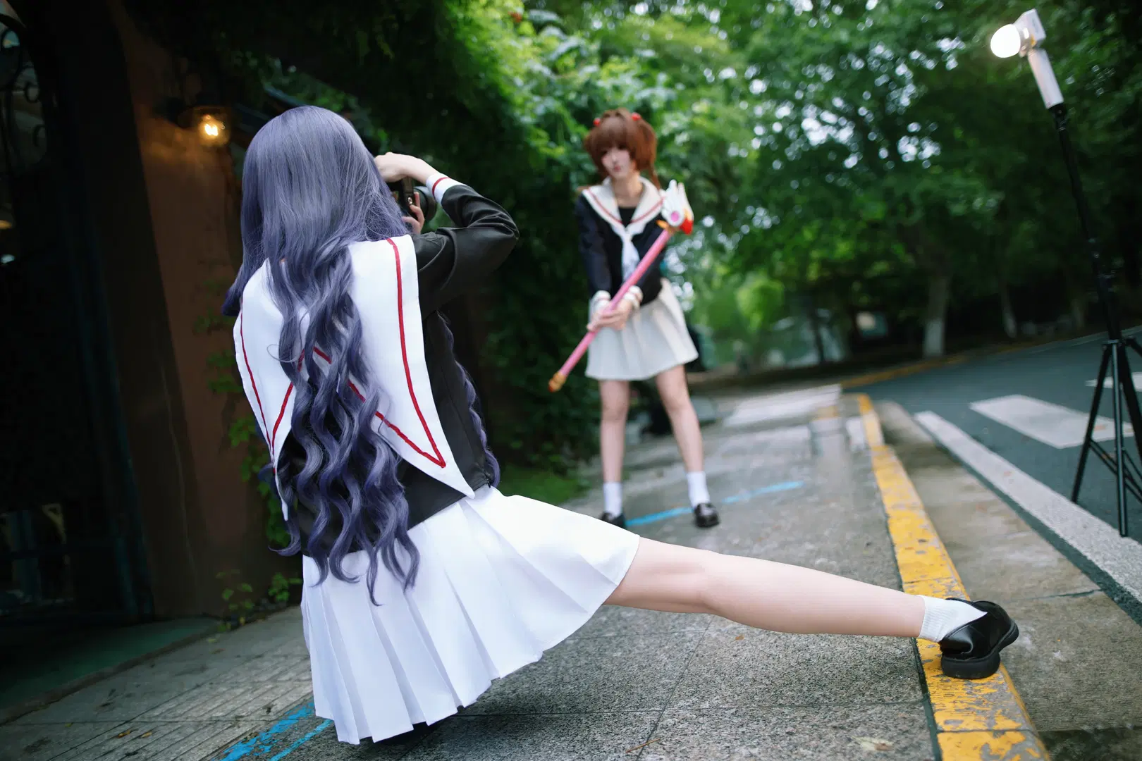 【小樱cos】魔卡少女樱双人正片，与知世的贴贴日常 - Anko - 第15张