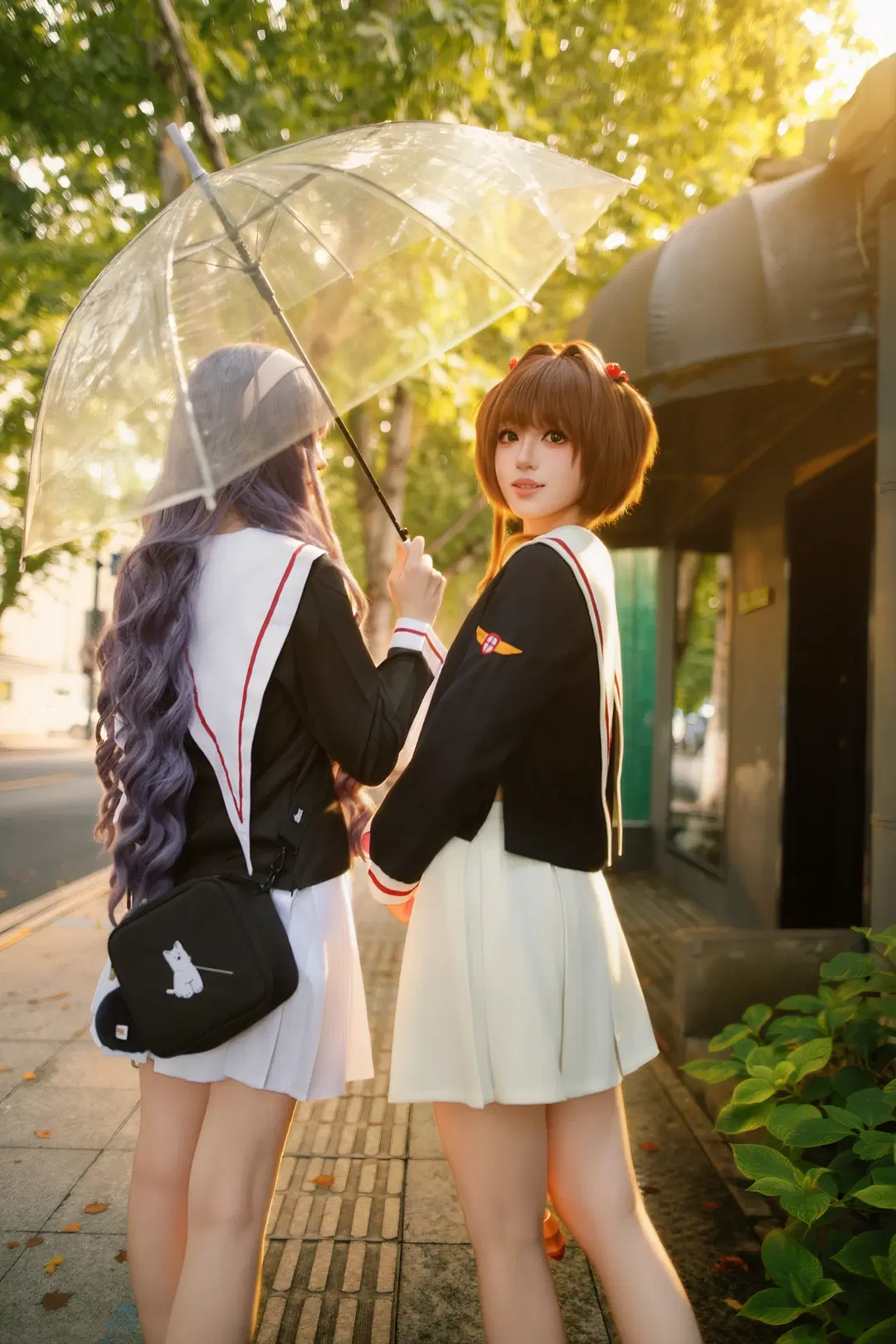 【小樱cos】魔卡少女樱双人正片，与知世的贴贴日常 - Anko - 第18张