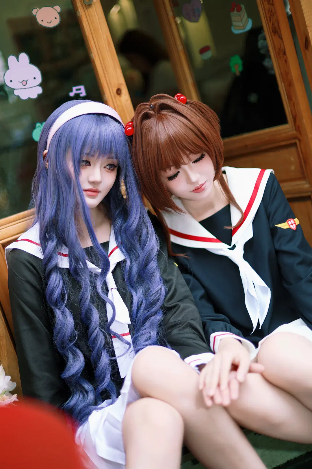 【小樱cos】魔卡少女樱双人正片，与知世的贴贴日常 - Anko - 第4张
