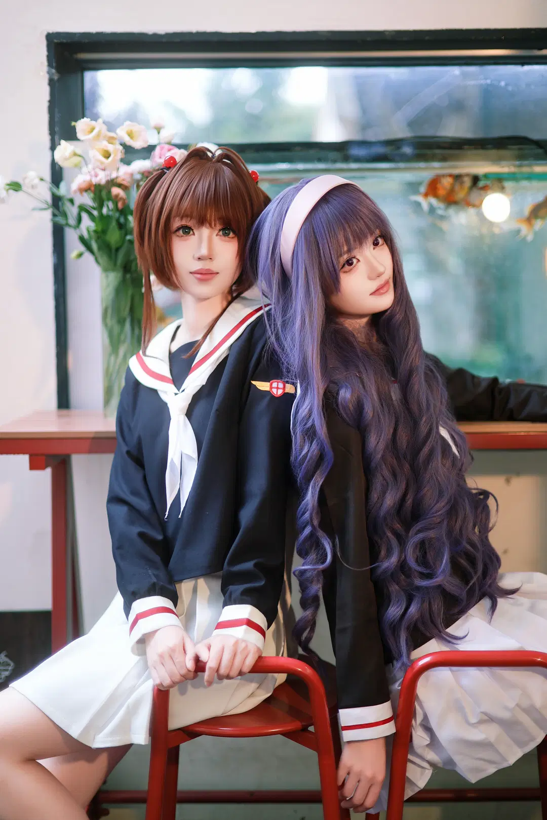 【小樱cos】魔卡少女樱双人正片，与知世的贴贴日常 - Anko - 第7张
