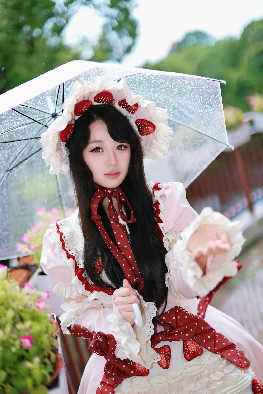 Rainy Convention Strawberry Lolita Photoshoot Record by Anko - Image 5