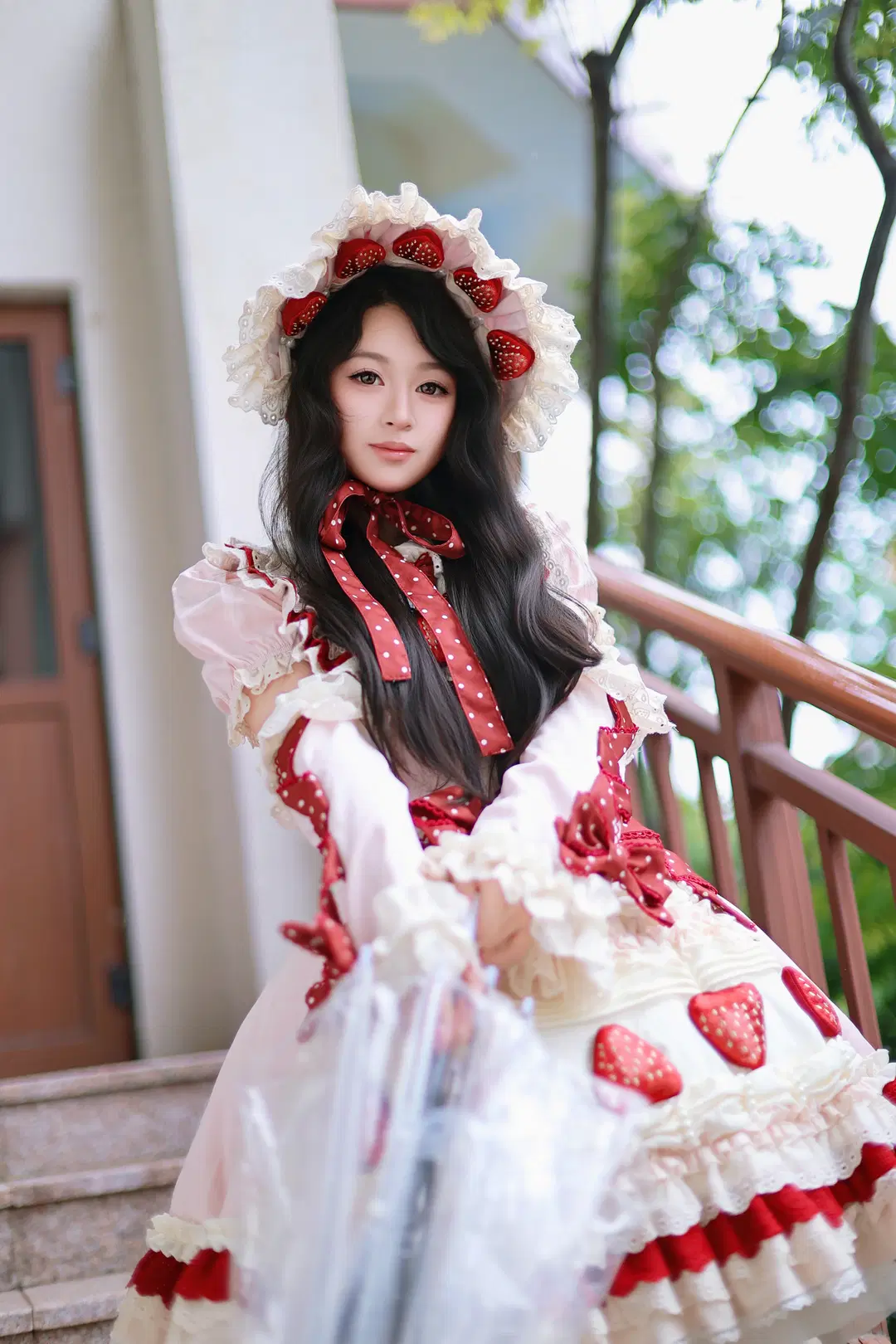 Rainy Convention Strawberry Lolita Photoshoot Record by Anko - Image 6