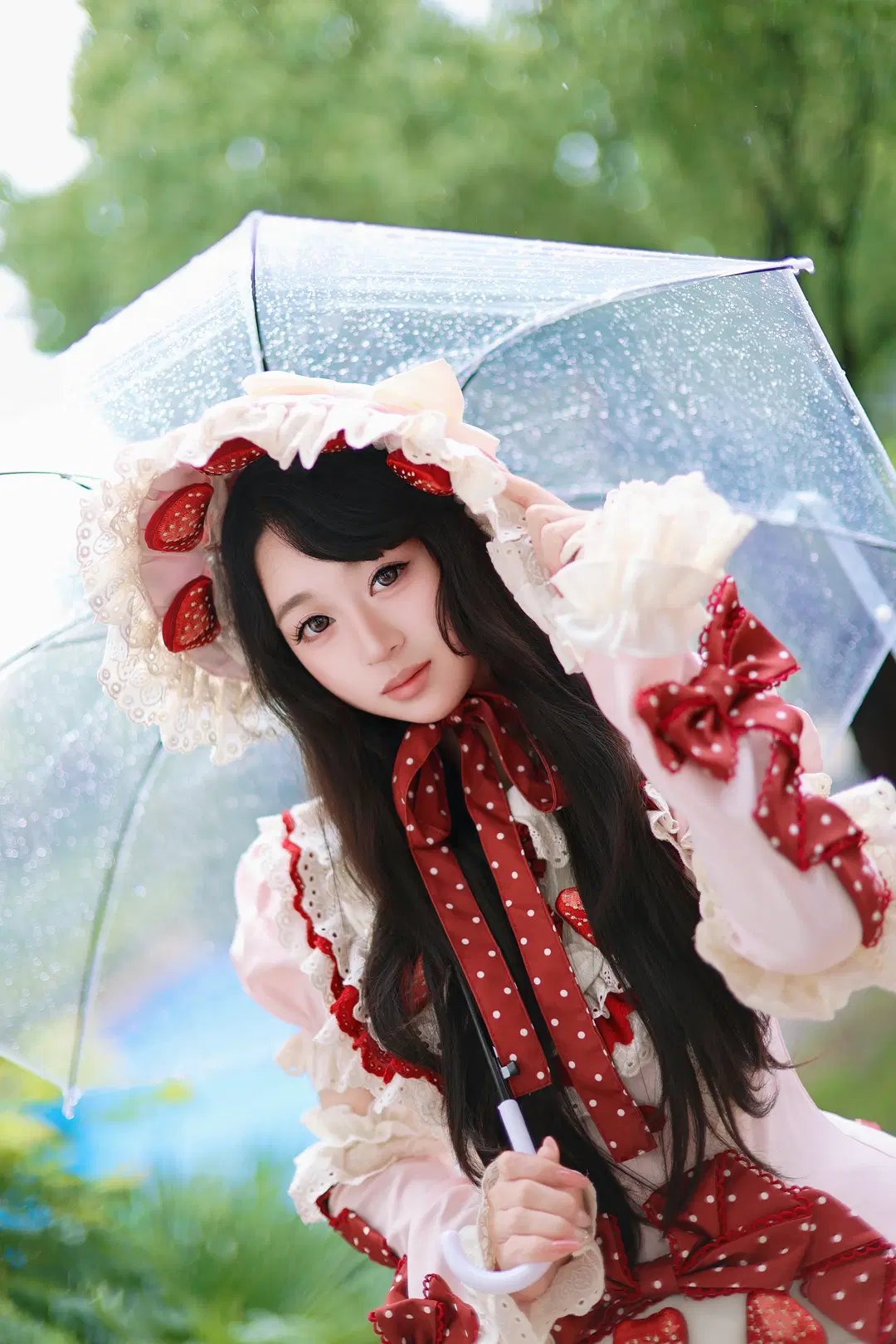 Rainy Convention Strawberry Lolita Photoshoot Record by Anko - Image 7