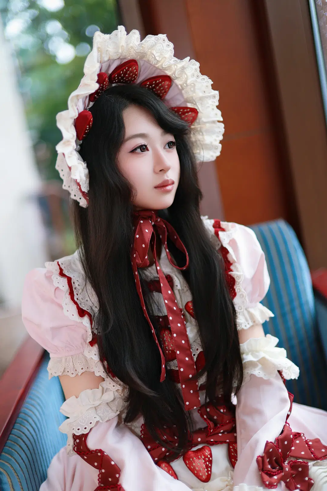 Rainy Convention Strawberry Lolita Photoshoot Record by Anko - Image 8