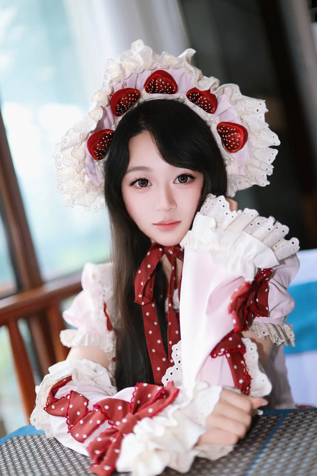 Rainy Convention Strawberry Lolita Photoshoot Record by Anko - Image 9