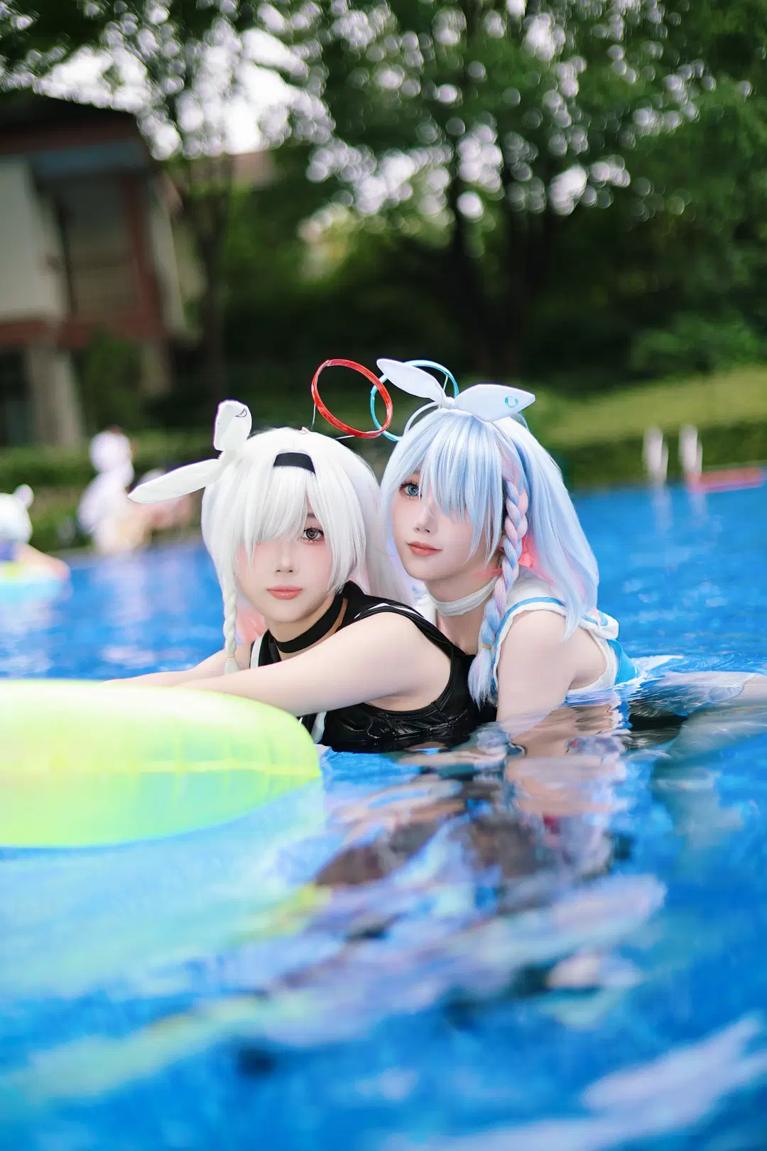 【Poolside photoshoot】Summer Poolside Outdoor Convention Shoot: A Collision of Water Splashes and Light | Convention photos by Anko - Image 5