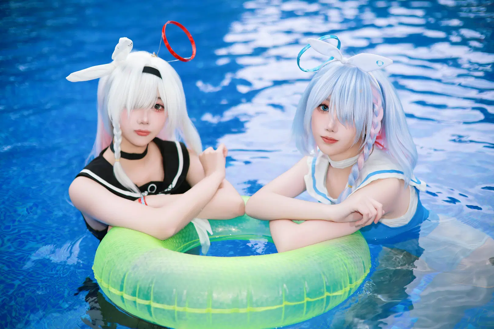 【Poolside photoshoot】Summer Poolside Outdoor Convention Shoot: A Collision of Water Splashes and Light | Convention photos by Anko - Image 6