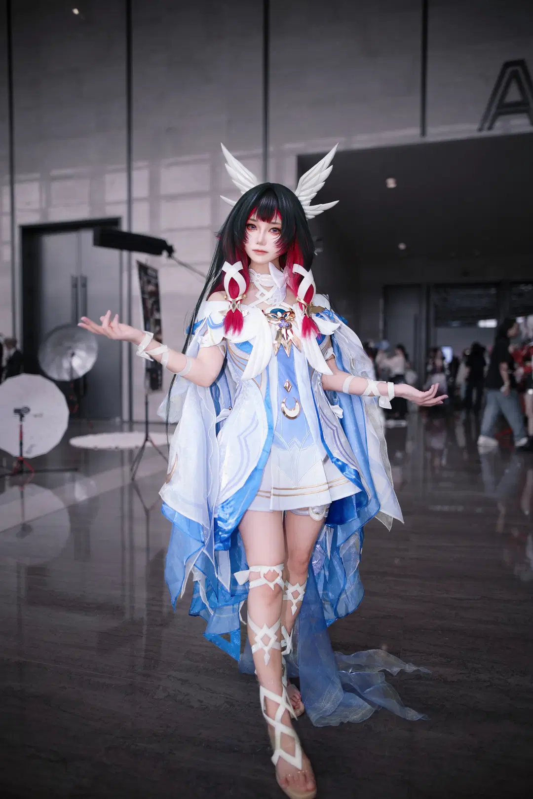 【コロンビーナ コスプレ】月の光は糸の如く、いかにして故郷へ帰らん――『原神』南通イベント写真 - Anko - 7枚目