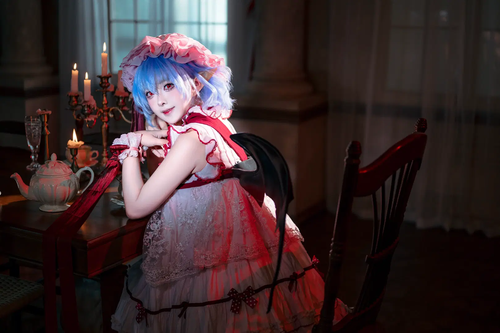 [Remilia Scarlet cosplay] Touhou Project: The Eternally Young Scarlet Moon by 矢泽焰焰子 - Image 10