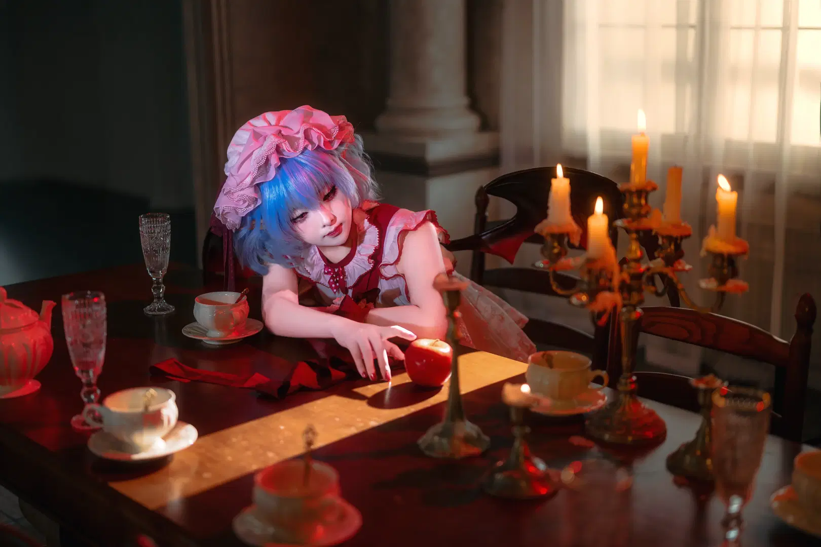 [Remilia Scarlet cosplay] Touhou Project: The Eternally Young Scarlet Moon by 矢泽焰焰子 - Image 15