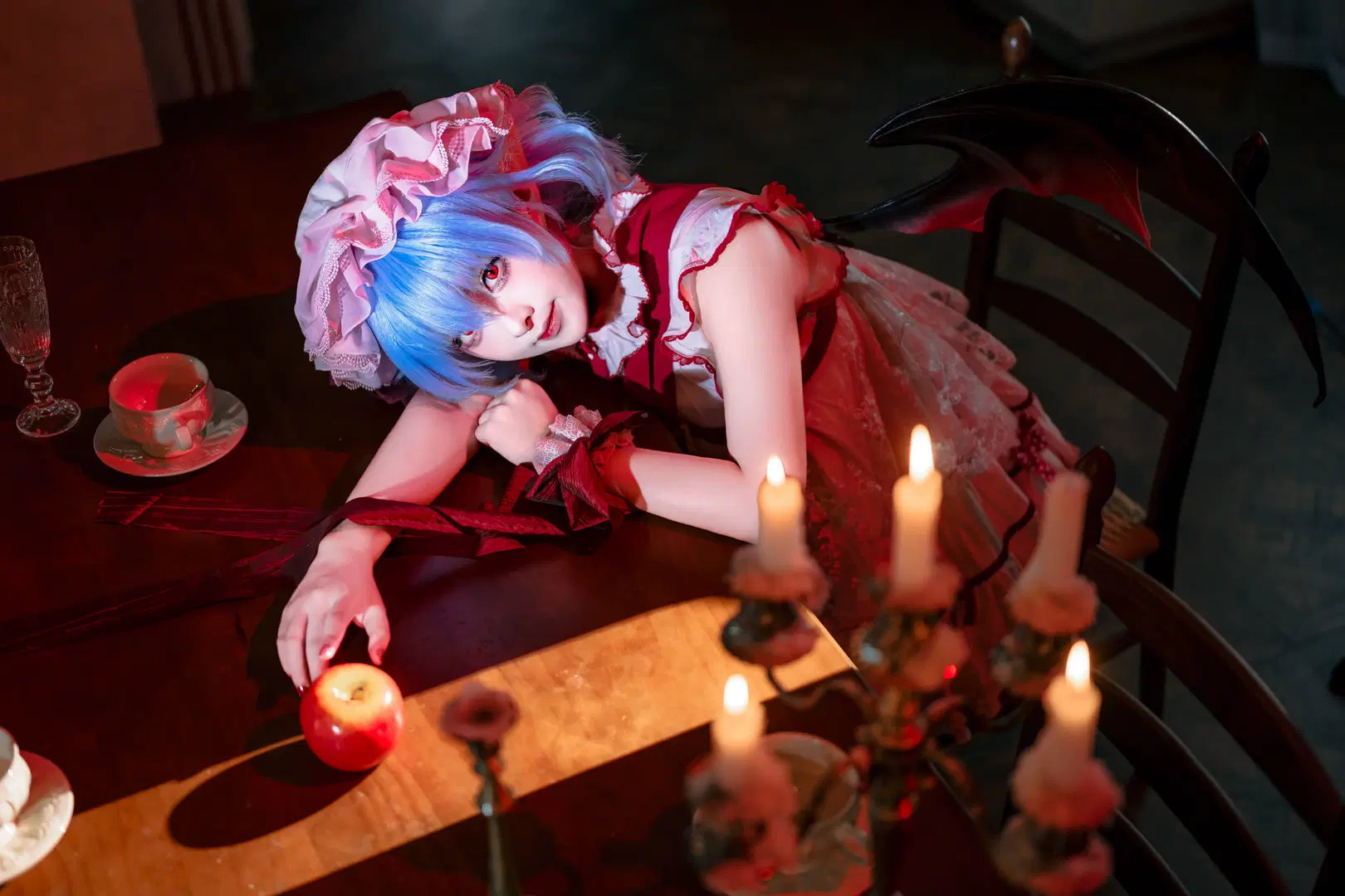 [Remilia Scarlet cosplay] Touhou Project: The Eternally Young Scarlet Moon by 矢泽焰焰子 - Image 4
