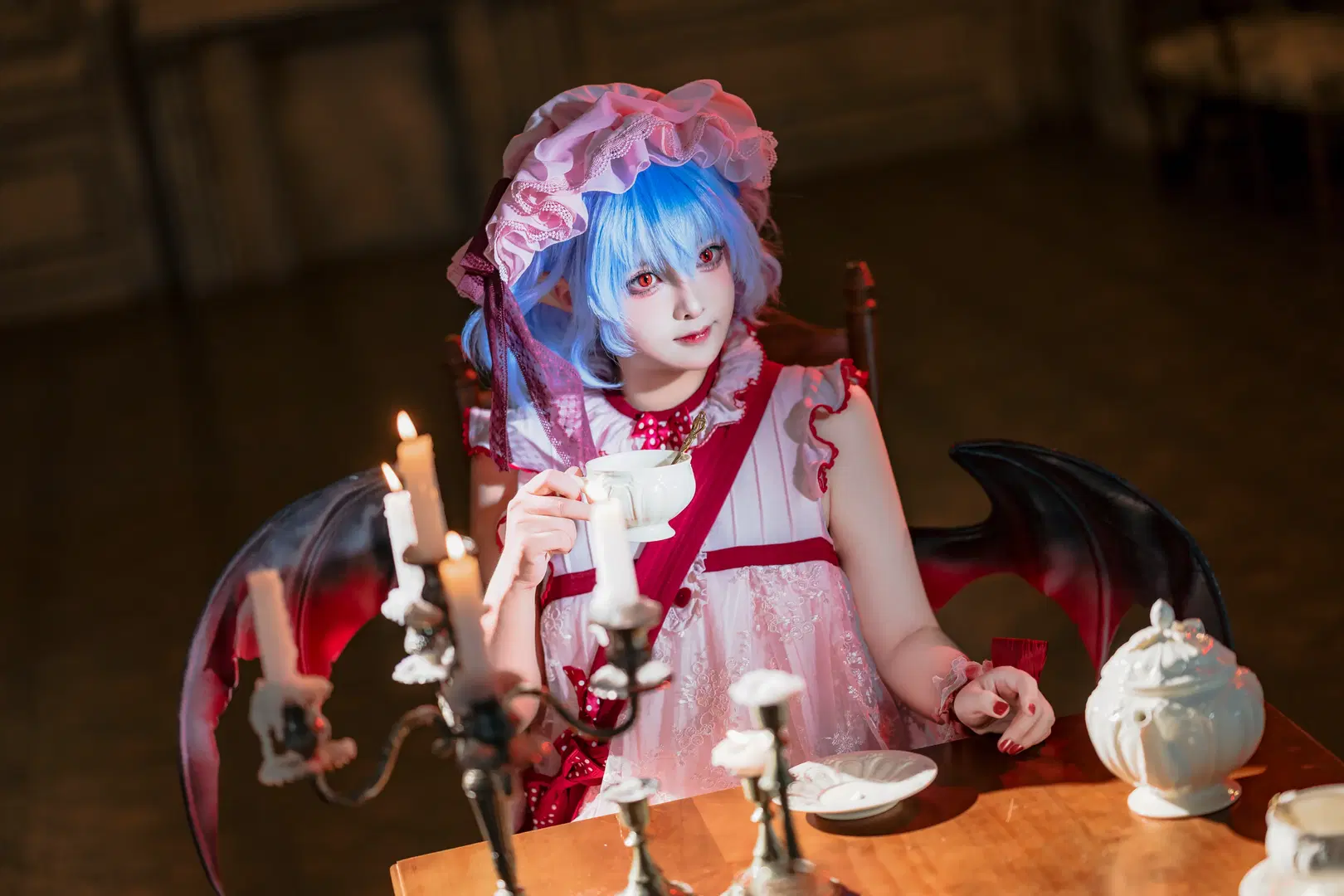 [Remilia Scarlet cosplay] Touhou Project: The Eternally Young Scarlet Moon by 矢泽焰焰子 - Image 8