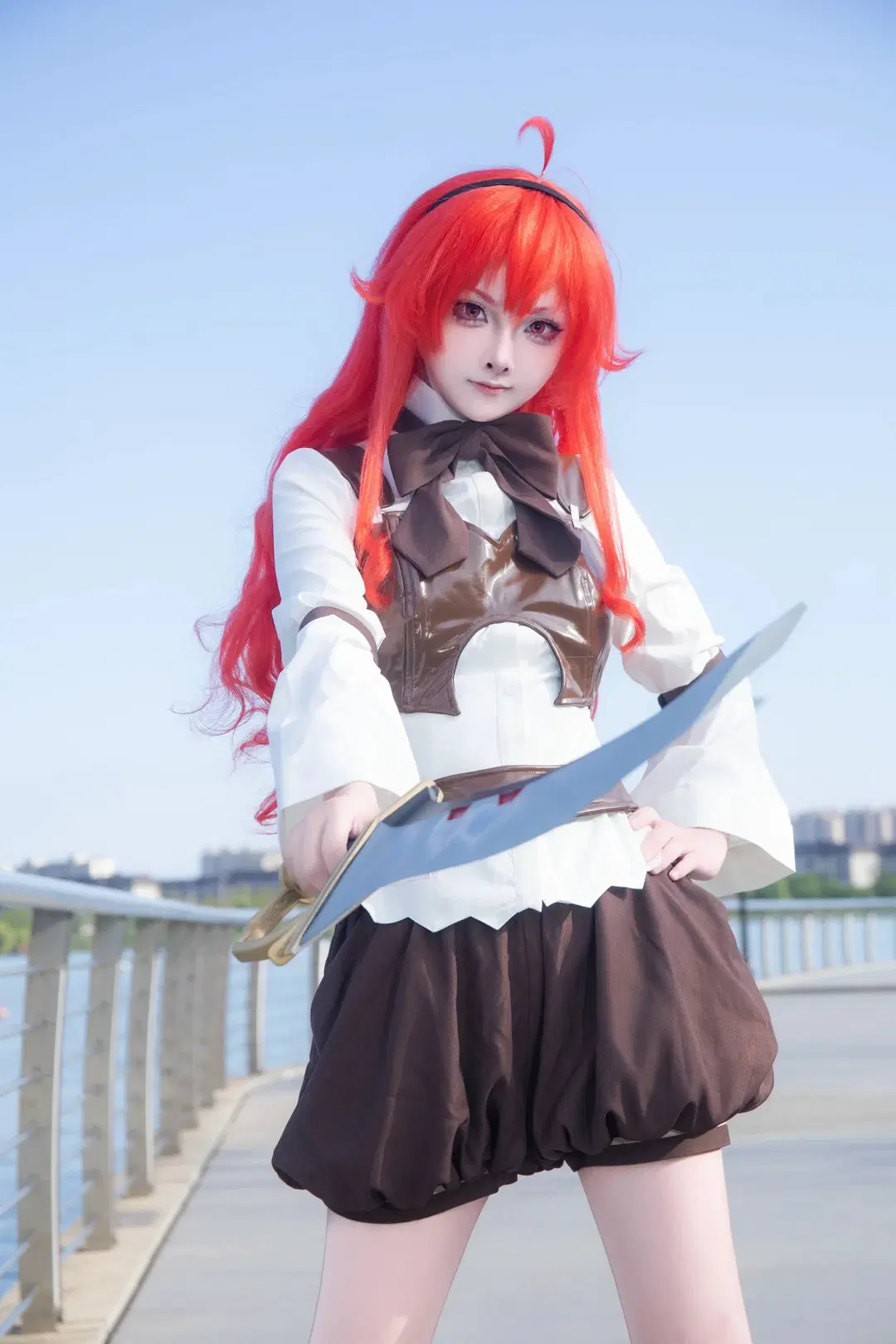 【アリスコスプレ】『無職転生』赤髪の大剣を携えし冒険者 - 矢泽焰焰子 - 3枚目
