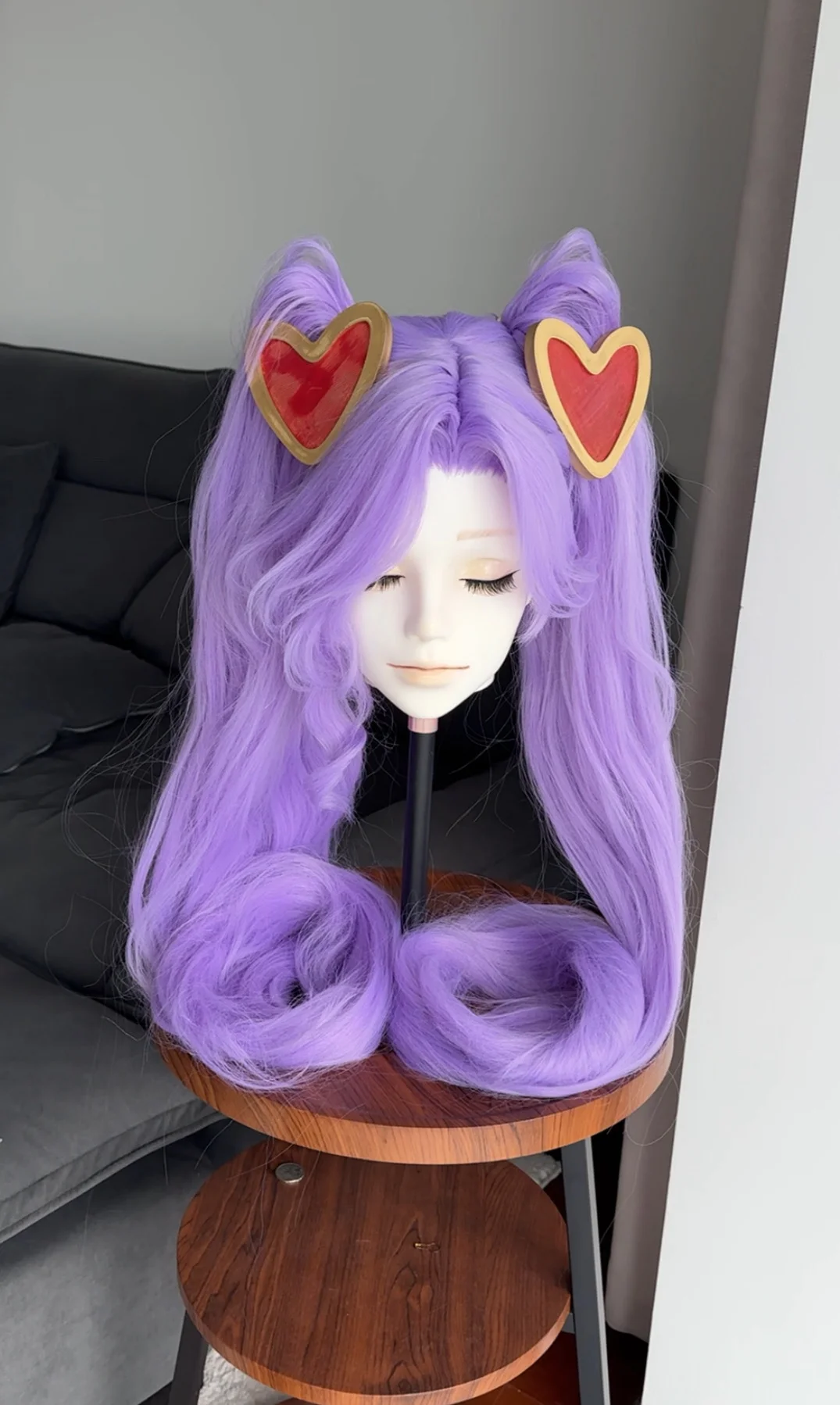【Jinx cosplay】Valentine's Day Limited Heartseeker: Twintail Styling in Golden Spatula (League of Legends & Stockings) by 矢泽焰焰子 - Image 3
