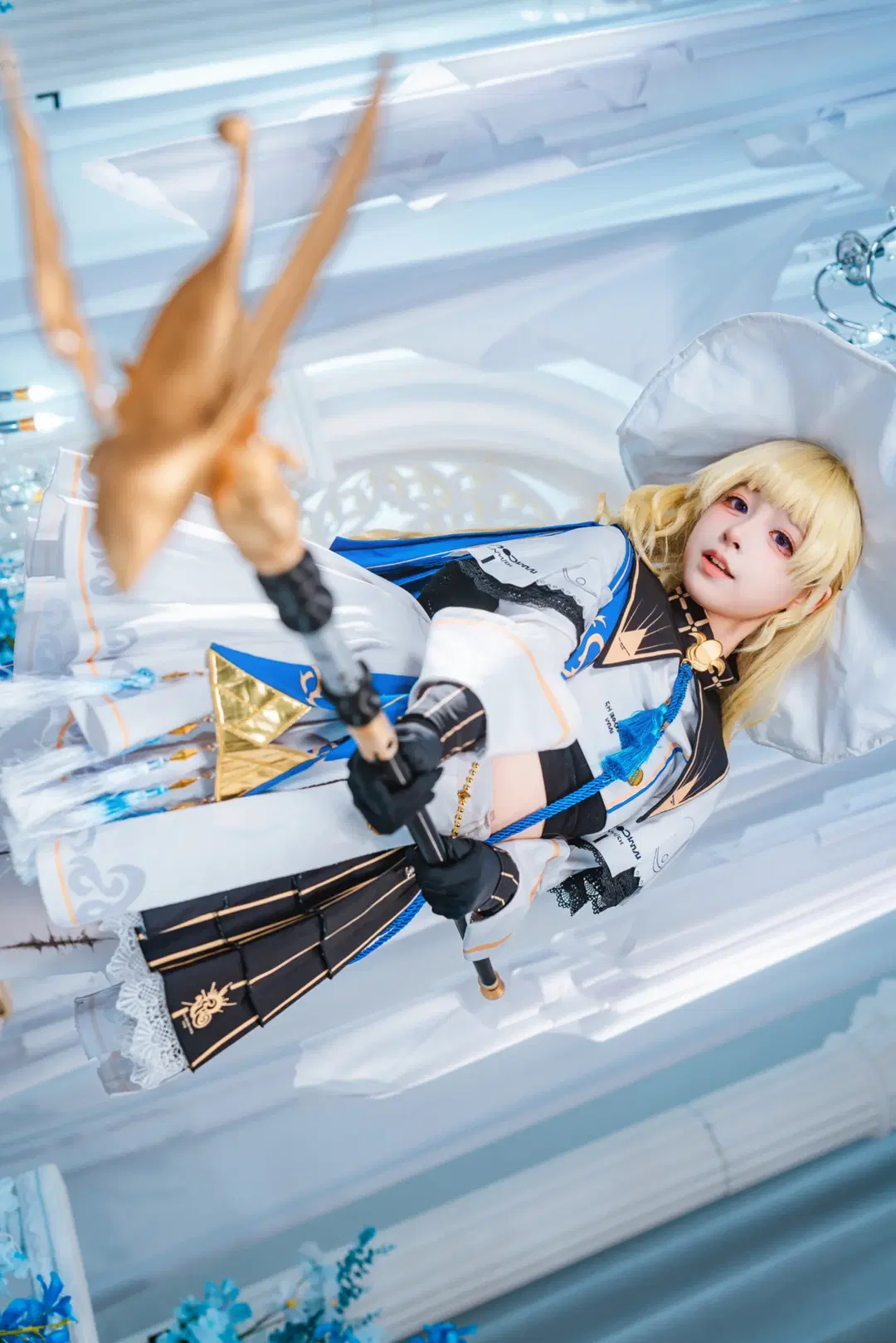 【Phoebe Cosplay】Wuthering Waves White Palace Wide-Angle Photography Test Shoot by 老塞Liquidboom - Image 2