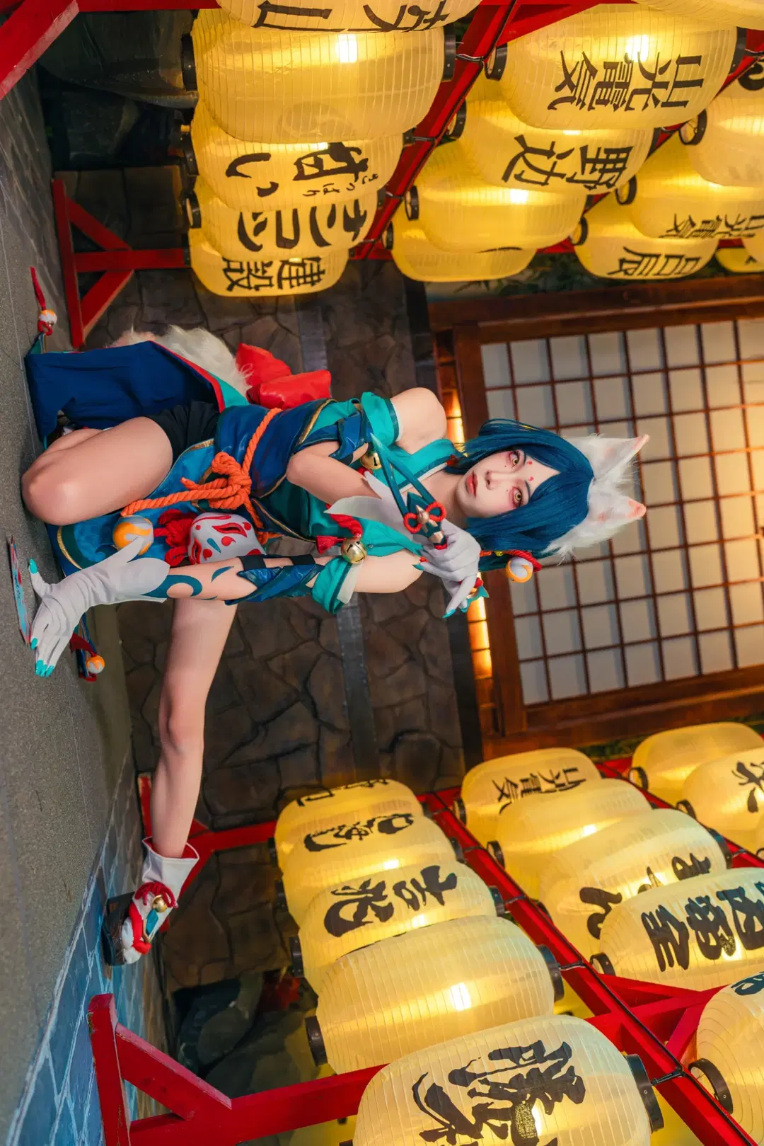 [Kiriko cosplay] Overwatch Inari Fox Spirit: Japanese-Style Visual Record by 老塞Liquidboom - Image 2