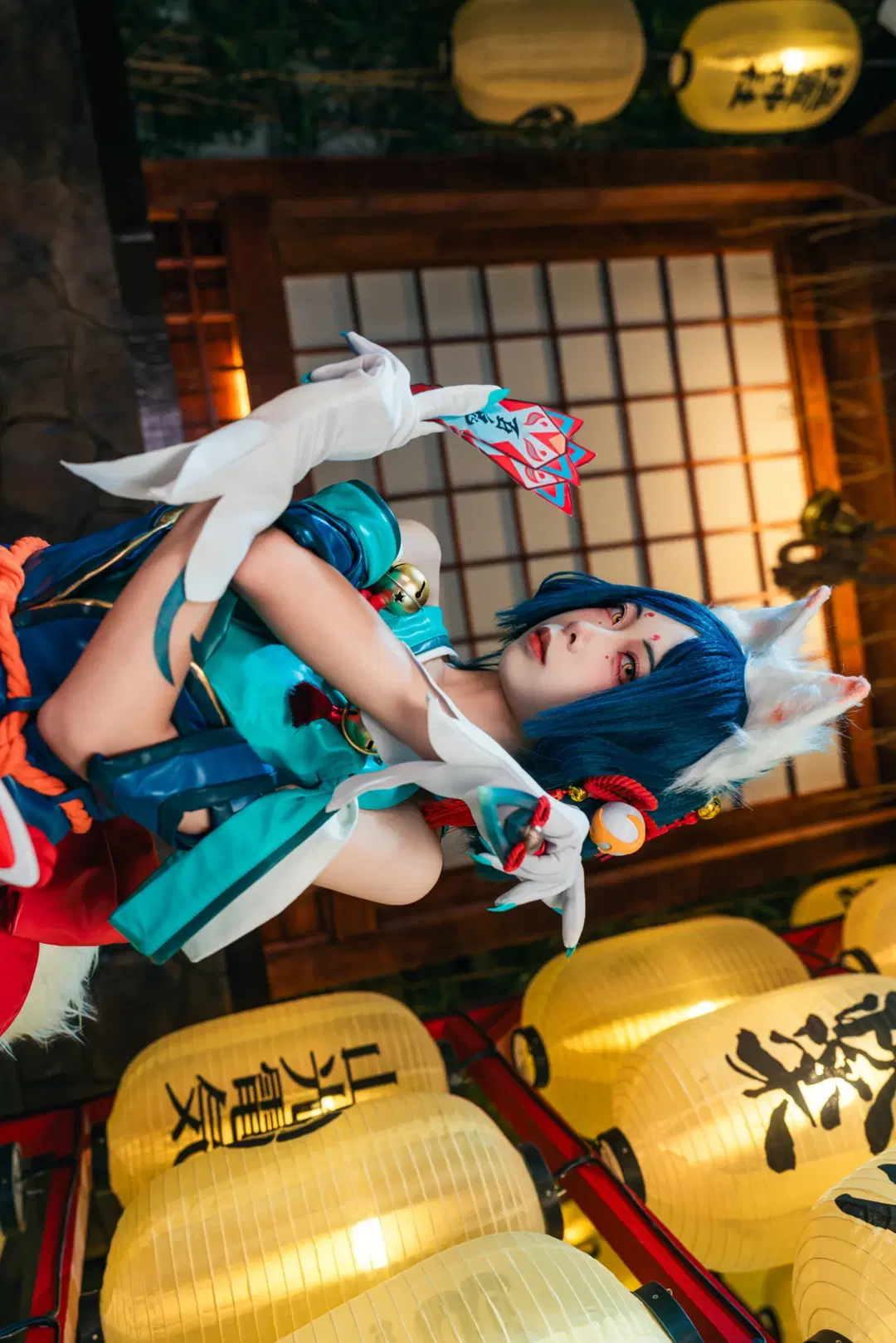 守望先锋, cosplay摄影, 和风写真, 雾子cos, 稻荷御狐