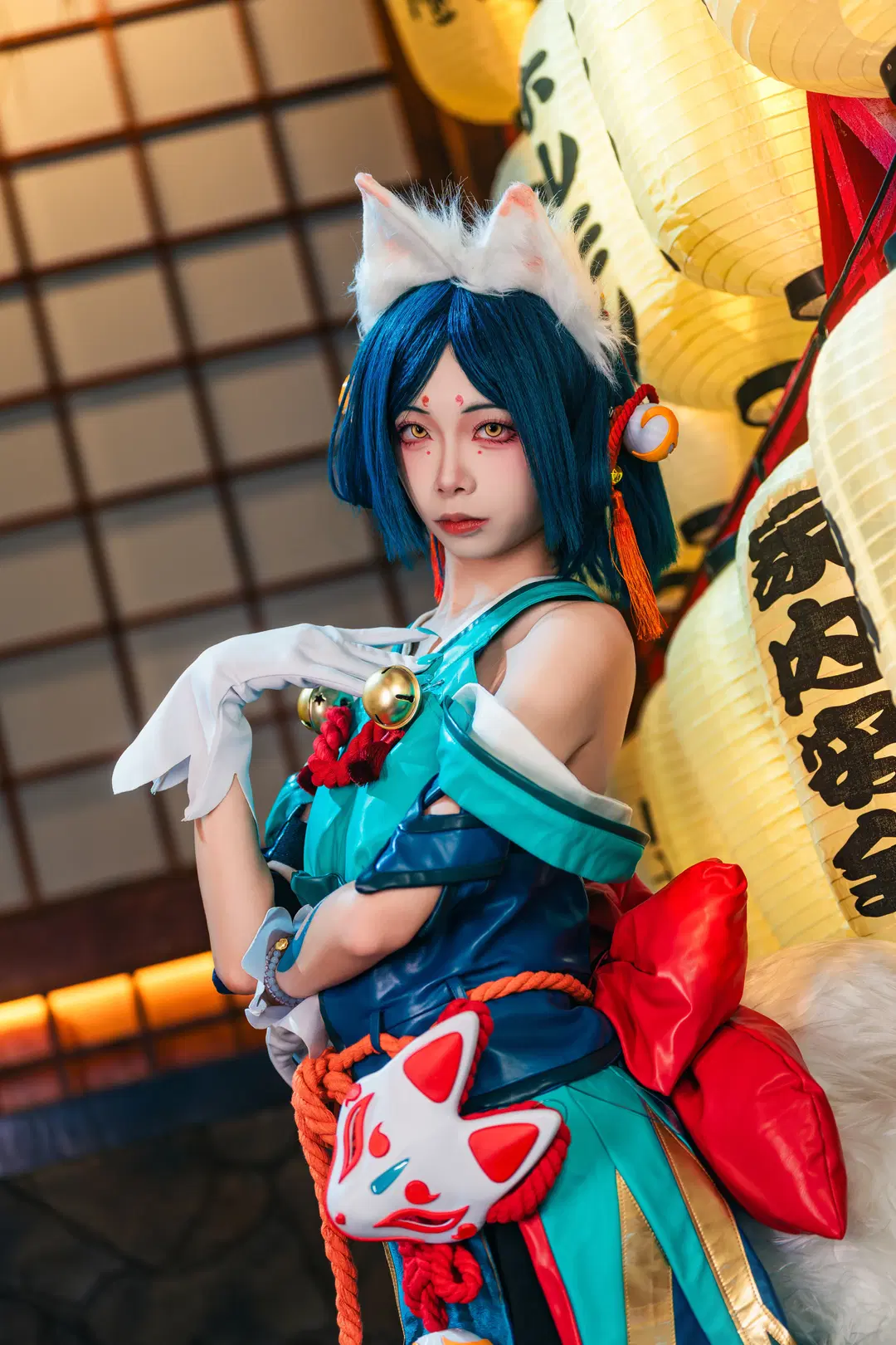 [Kiriko cosplay] Overwatch Inari Fox Spirit: Japanese-Style Visual Record by 老塞Liquidboom - Image 7