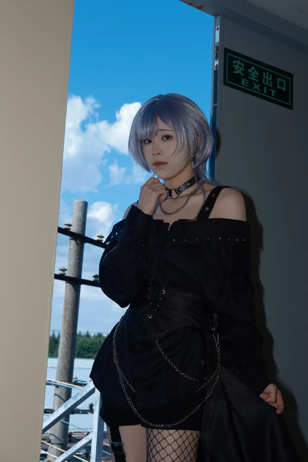 【矢倉蓬咲cos】Bang Dream團片拍攝前的天台角落 - Uyooo - 第3張