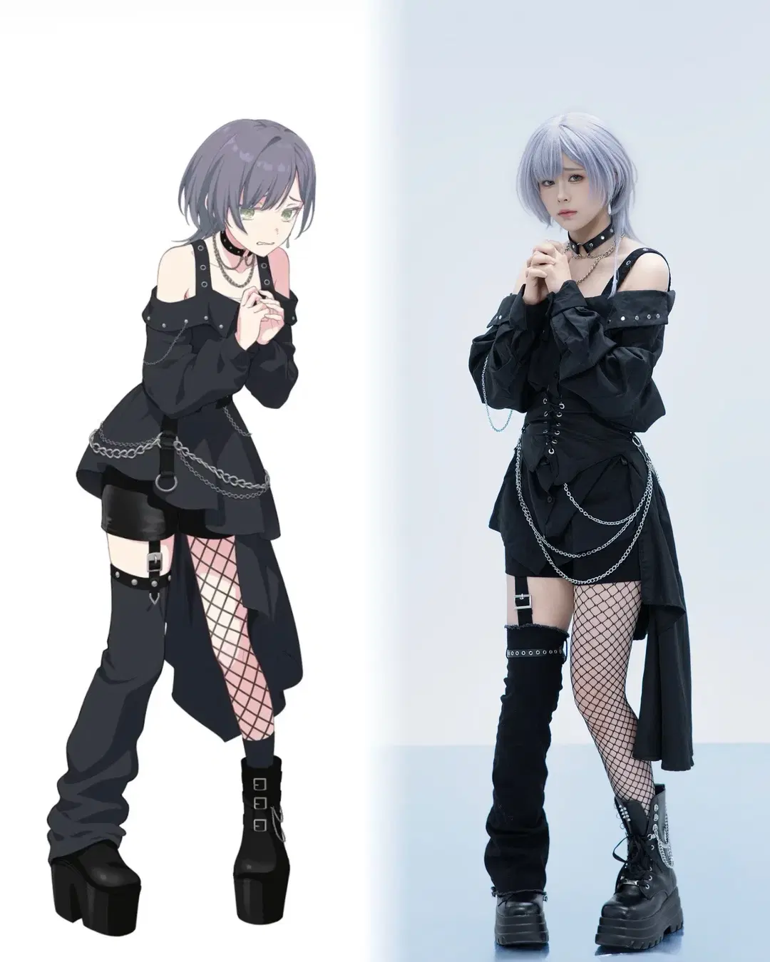 bangdream, 丝袜, 自制cos服, 矢仓蓬咲cos, 一家dumbrock