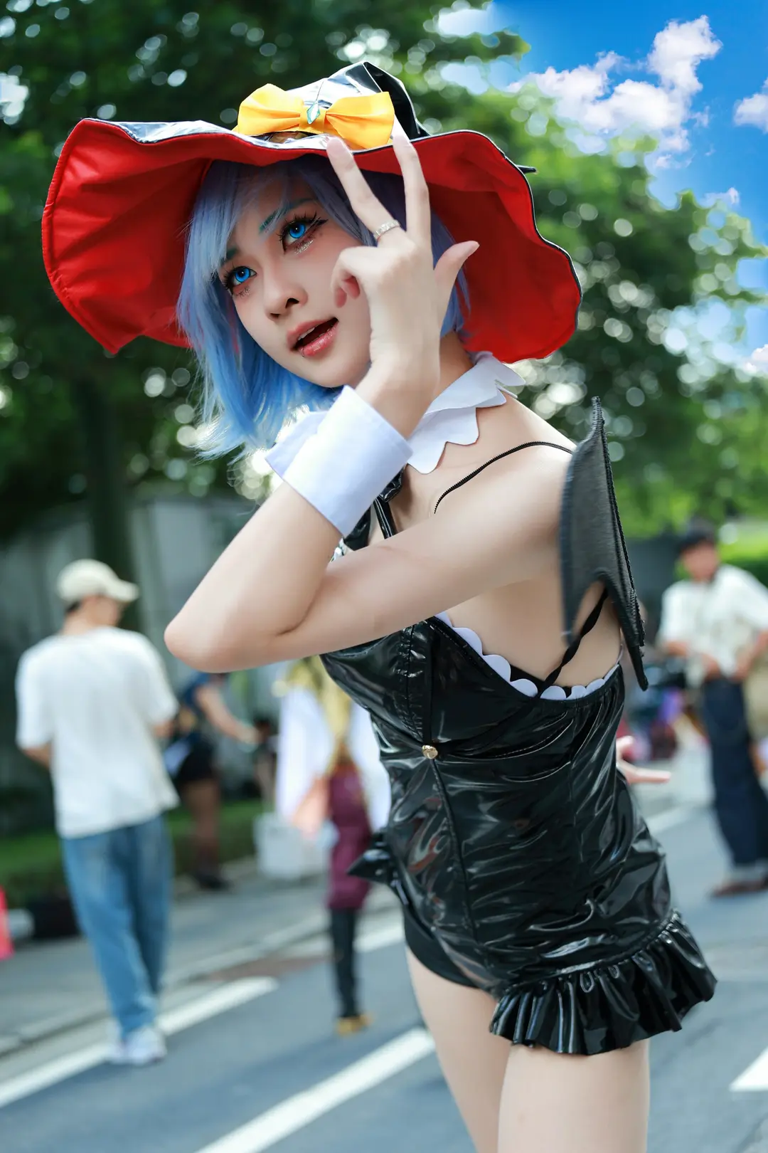 螢火蟲漫展, 蕾姆cos, 從零開始的異世界, 絲襪, 小惡魔蕾姆 - 第1張