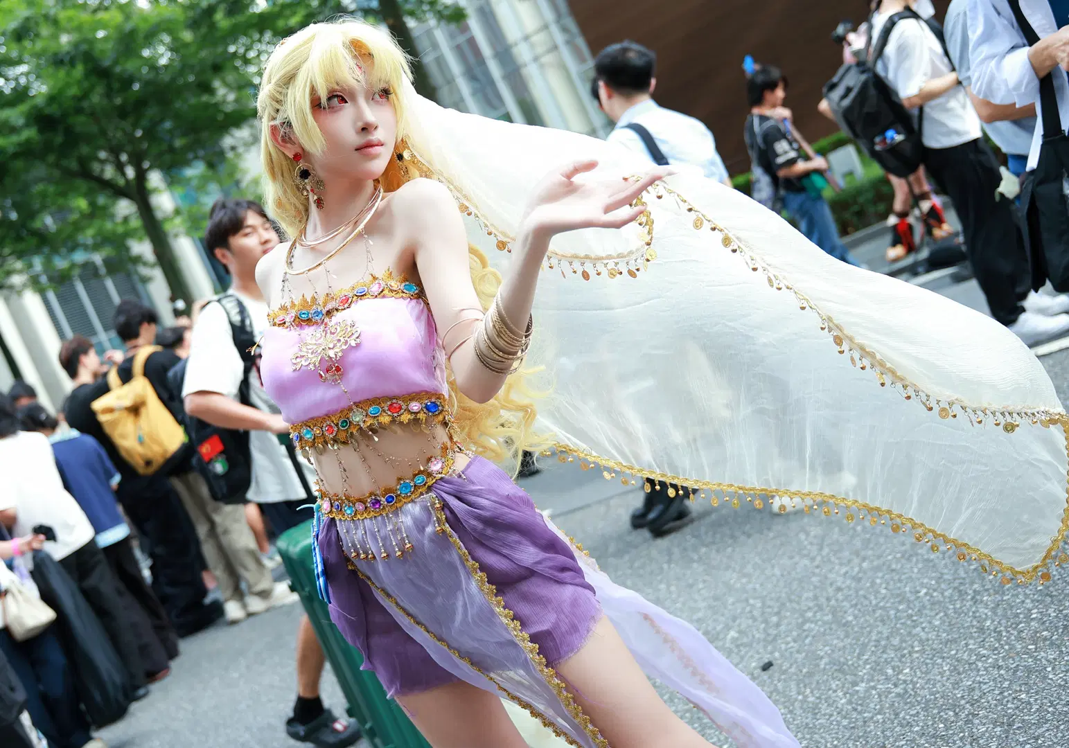螢火蟲漫展, 紗裙, cosplay場照, 異域風情cos, 人像三要素