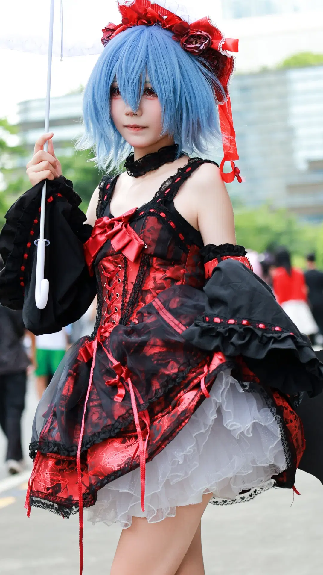 【Remilia cosplay】Mistress of the Scarlet Devil Mansion from Touhou Project, Overflowing with Dignity by 鹅鹅鹅 - Image 3